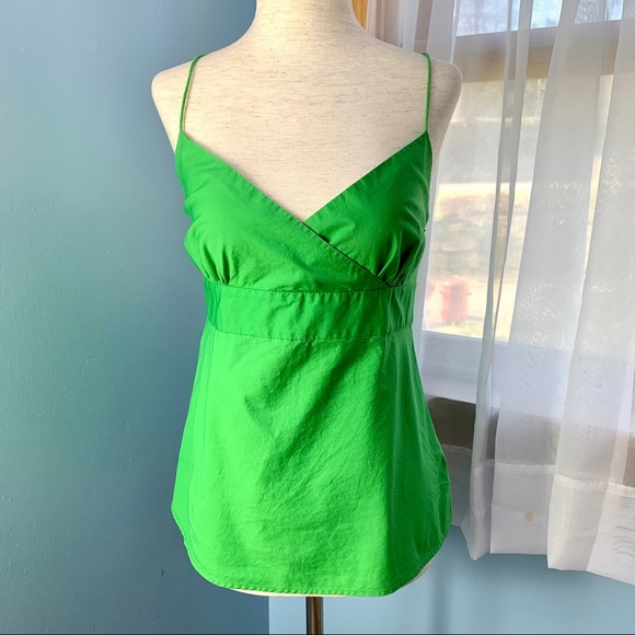 J. Crew Factory Tops - ⭐$10 or Less Sale!⭐J. Crew Spaghetti Strap Green Top